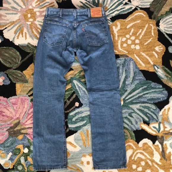 Levi’s 517 Starched Bootcut Denim Jeans 32x34 - Picture 2 of 10